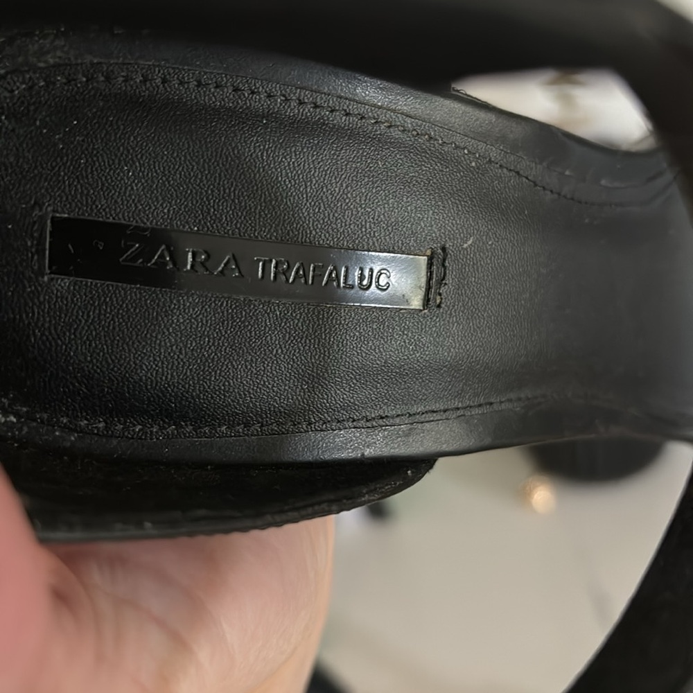 Zara Strappy Heels Sz 41 - Picture 5 of 7